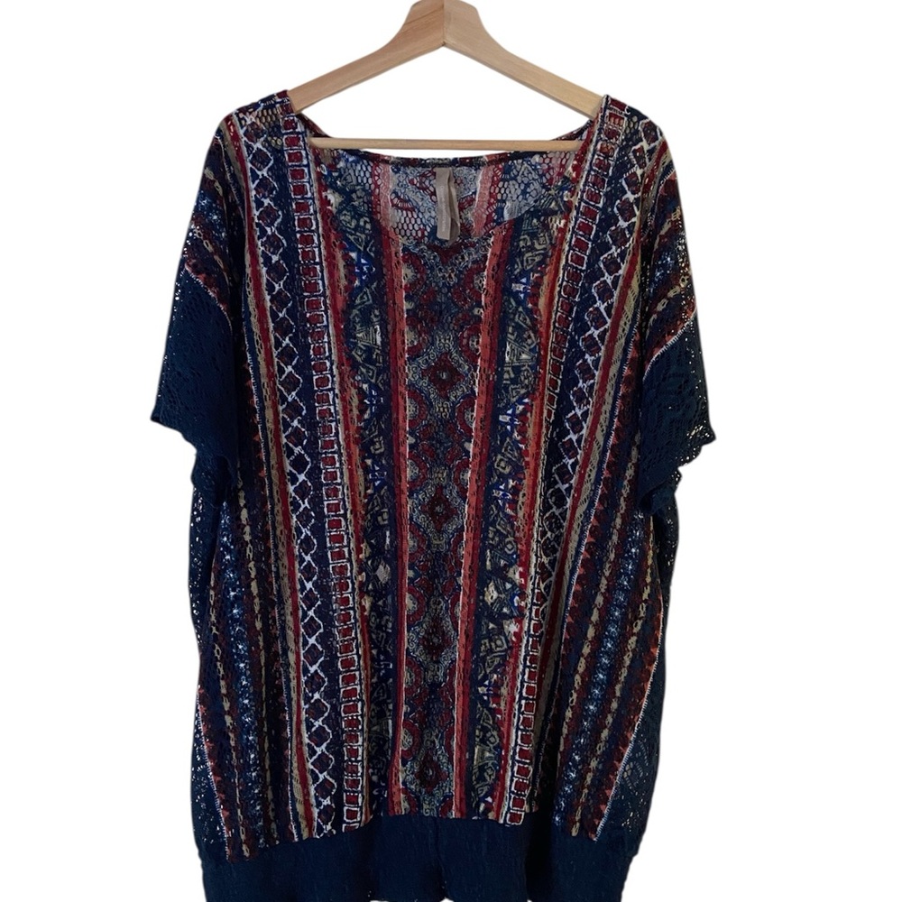 Multicolor Lace Top